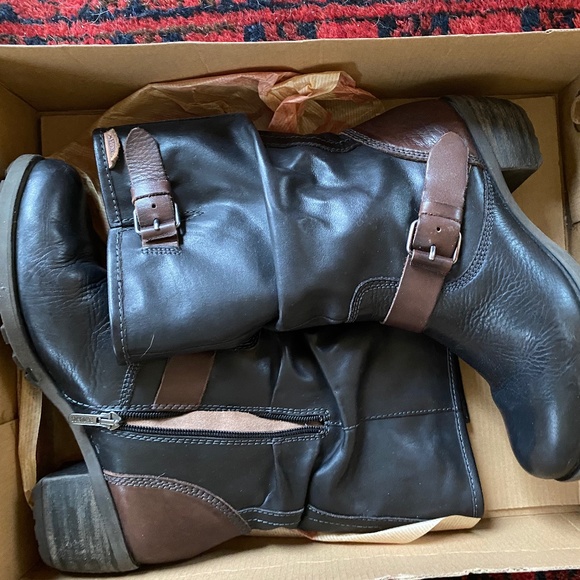 Beautiful chocolate and brown Pikolinos slouch boot. Size 8 - Picture 2 of 8